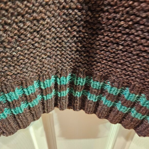 Vintage Mens tight weave woolen vest - Picture 3 of 16